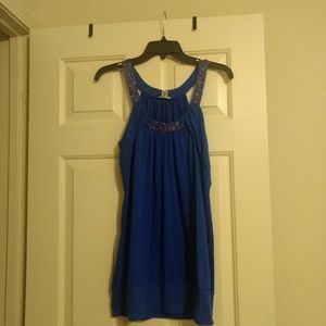 Embellished tank top
